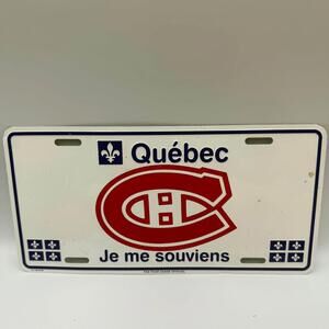 Plaque les canadiens